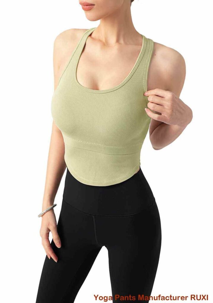 červené nohavice na jogu RUXI