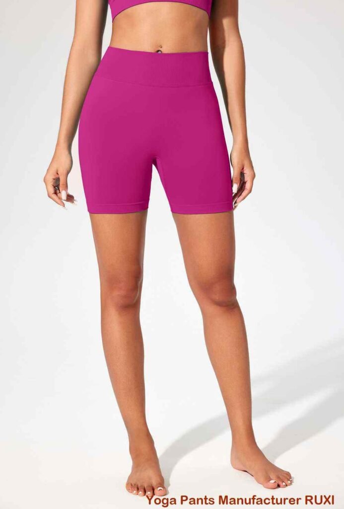 svetlé ružové bežecké šortky RUXI