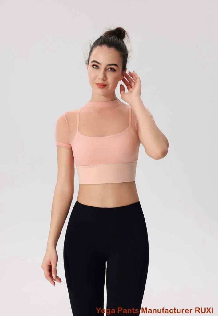 čierne nohavice na jogu RUXI sn09